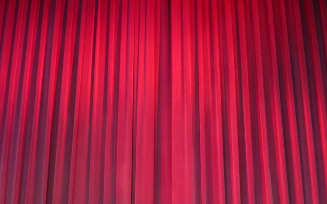 Roter Theatervorhang