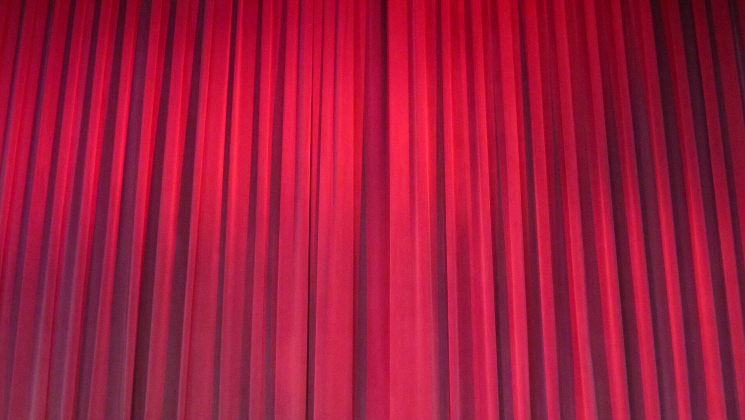 Roter Theatervorhang