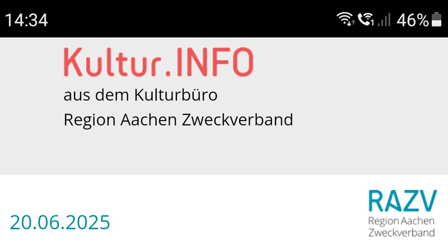 Screenshot Newsletter Kulturbüro