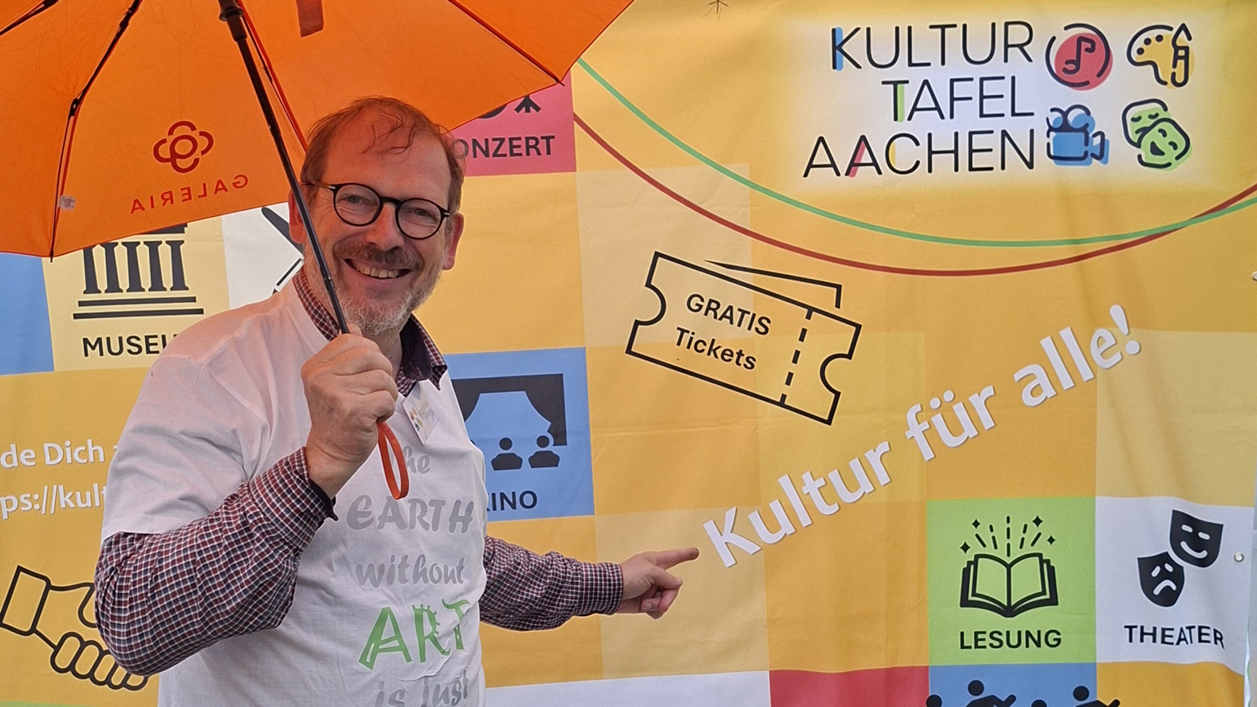 Wir lassen niemand im Regen stehen - auch nicht im Dauerregen.